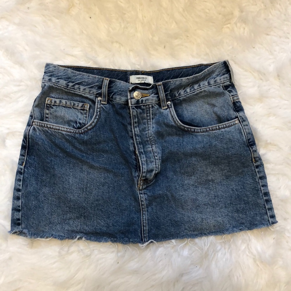 Jean Mini Skirt